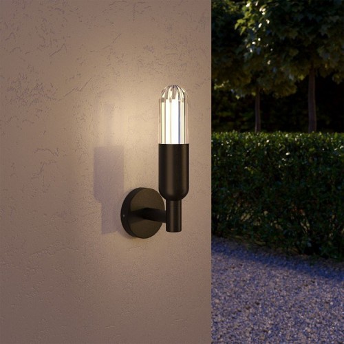 Уличный настенный светодиодный светильник Elektrostandard Isida 35165/U черный a062884 Уличный настенный светодиодный светильник Elektrostandard Isida 35165/U черный a062884