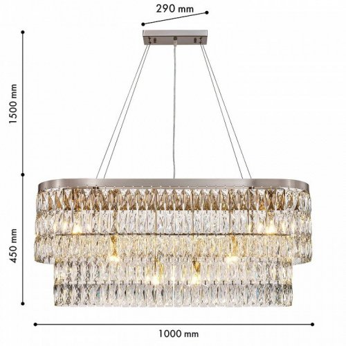Подвесная люстра Favourite Magnitudo 4715-12U