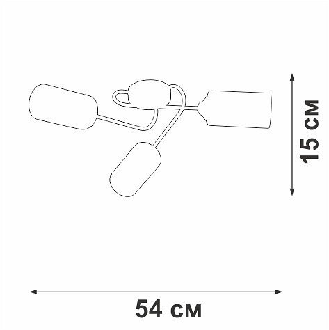 Потолочная люстра Vitaluce V4909 V4909-9/3PL