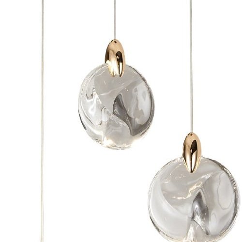 Подвесной светильник DeLight Collection OD2440 OD2440-3 gold/clear Подвесной светильник DeLight Collection OD2440 OD2440-3 gold/clear