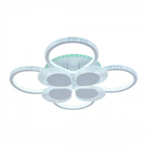 Потолочная светодиодная люстра Profit Light 5891/4+4A WHT