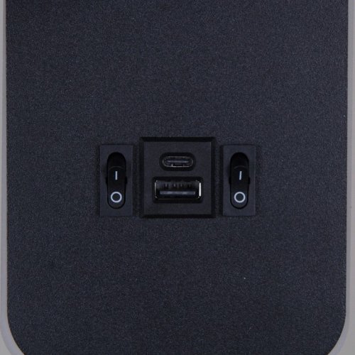 Настенный светодиодный светильник Reluce 86204-9.2-001KT LED12W+USB BK Настенный светодиодный светильник Reluce 86204-9.2-001KT LED12W+USB BK