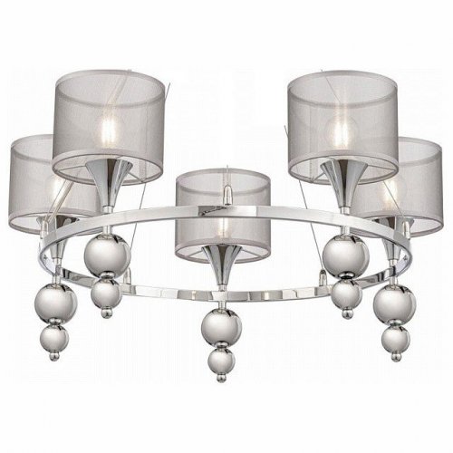 Подвесная люстра Freya Lauren FR5093PL-05CH Подвесная люстра Freya Lauren FR5093PL-05CH