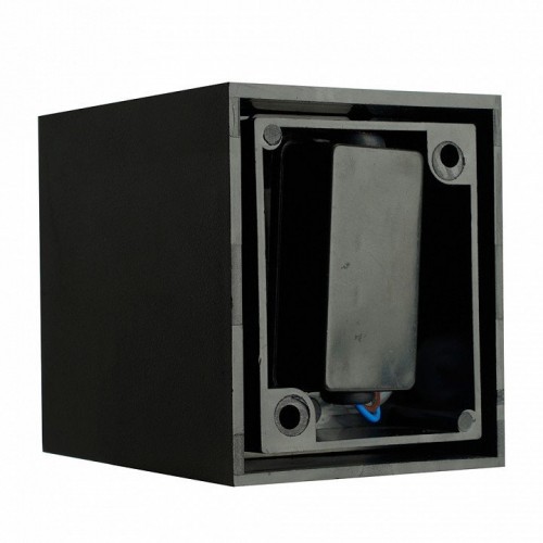 Светильник садово-парковый Feron.ONE DH050-P,на стену, GU10 220-240V, черный пластик 51544 Светильник садово-парковый Feron.ONE DH050-P,на стену, GU10 220-240V, черный пластик 51544