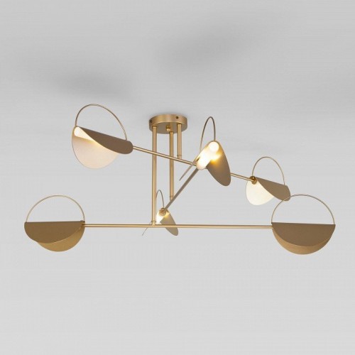 Потолочная люстра Eurosvet Grazia 70148/6 золото Потолочная люстра Eurosvet Grazia 70148/6 золото