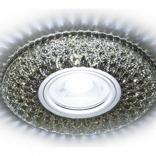 Встраиваемый светодиодный светильник Ambrella light Led S333 BK/CLD Встраиваемый светодиодный светильник Ambrella light Led S333 BK/CLD