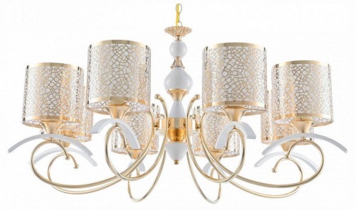 Подвесная люстра Arte Milano Florentia-9787 309787/8 Wh/Gd