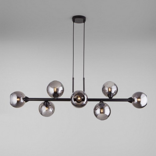 Подвесная люстра Eurosvet Roger 70113/8 дымчатый Подвесная люстра Eurosvet Roger 70113/8 дымчатый