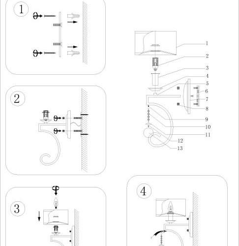 Бра Newport 31301/A B/C