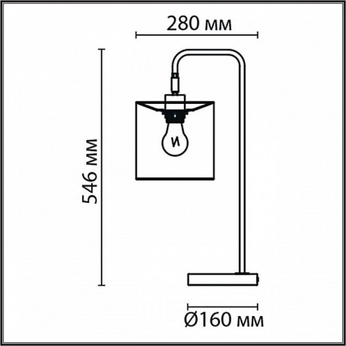 Интерьерная настольная лампа Lumion Elsa 8037/1T