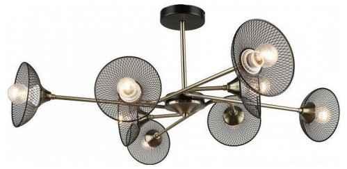 Потолочная люстра Imex MD.5700-8-S-AB+BK