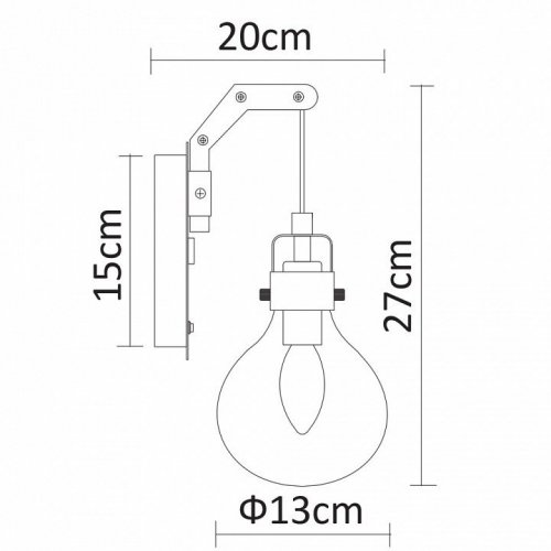 Бра Divinare Houston 1001/16 AP-1