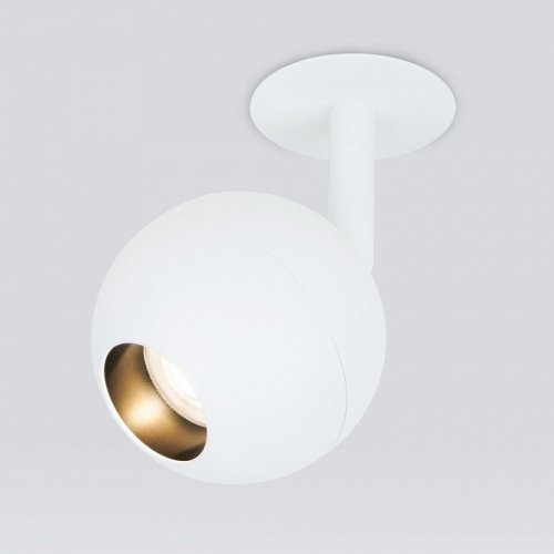 Встраиваемый светодиодный спот Elektrostandard Ball 9925 LED 8W 4200K белый a053734 Встраиваемый светодиодный спот Elektrostandard Ball 9925 LED 8W 4200K белый a053734