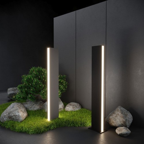 Уличный светодиодный светильник Elektrostandard 1538 Techno Led черный a053316