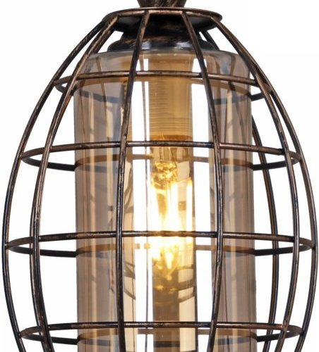 Подвесной светильник Reluce 03525-0.4-03 BK+GD