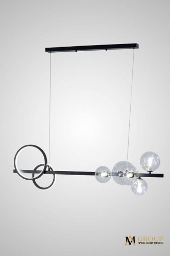 Подвесной светильник AM-Group AM456 AM456 BK