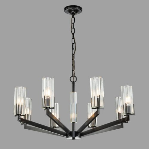 Подвесная люстра Belfast Malone 6035-8 BL CL Подвесная люстра Belfast Malone 6035-8 BL CL