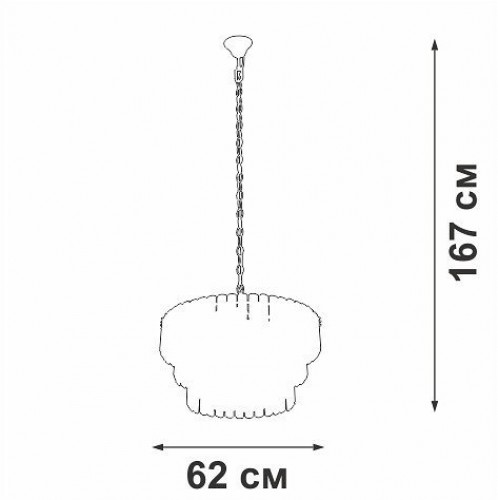Подвесная люстра Vitaluce V5353-8/11