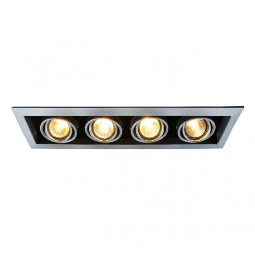 Встраиваемый светильник Arte Lamp Cardani A5941PL-4SI Встраиваемый светильник Arte Lamp Cardani A5941PL-4SI