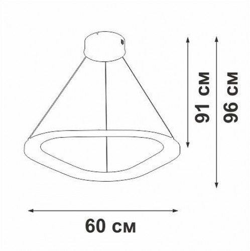 Люстра Vitaluce V2692-1/1S