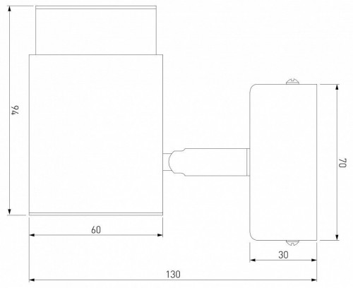 Спот Eurosvet Morgan 20124/1 белый