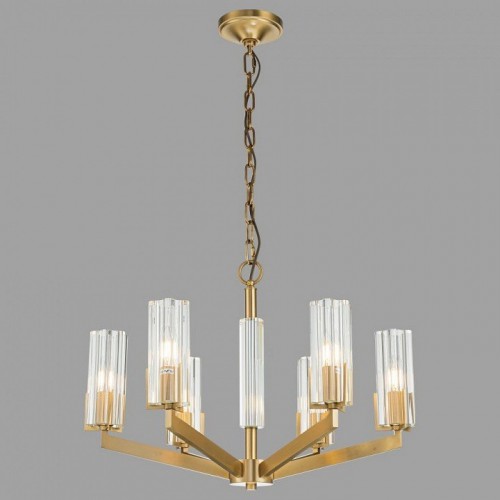 Подвесная люстра Belfast Malone 6035-6 BR CL