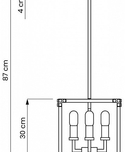Подвесная люстра Lumina Deco Waldorf LDP 1140-4 BK+MD
