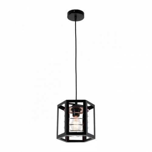 Подвесной светильник IMEX MD.8818-1-P BK+FGD Подвесной светильник IMEX MD.8818-1-P BK+FGD