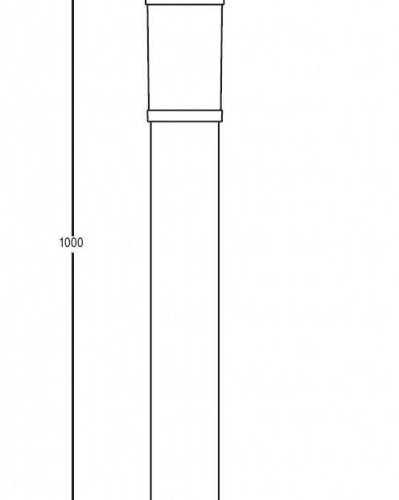 Наземный светильник Oasis Light 61735 Bl