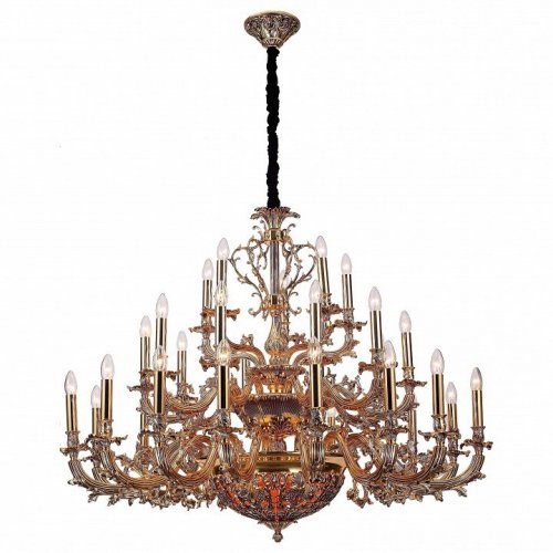 Подвесная люстра Lucia Tucci Firenze 1780.30.3 Antique Gold