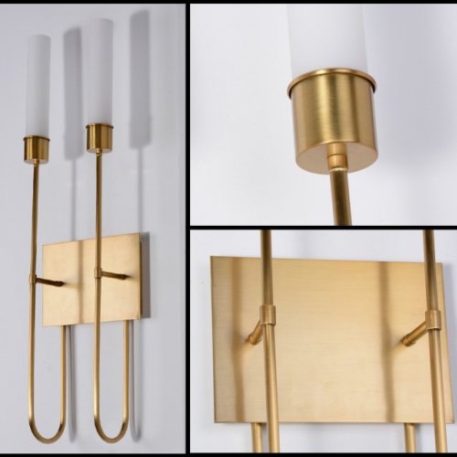 Бра Wall lamp BRWL7035 antique brass