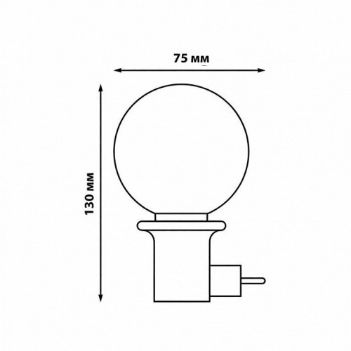 Настольная лампа-ночник Uniel ULI-Q309 UL-00002762