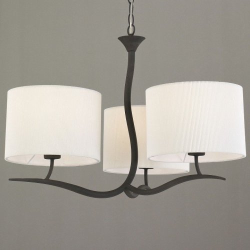 Подвесная люстра Mantra Eve Anthracite - Cream Shade 1151 Подвесная люстра Mantra Eve Anthracite - Cream Shade 1151