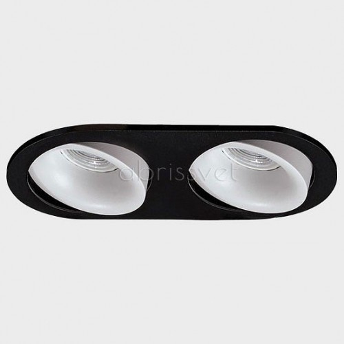 Встраиваемый светильник Italline DE 2002 black