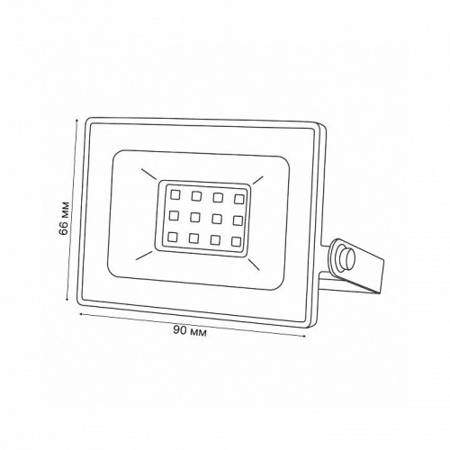 Настенно-потолочный прожектор Volpe UL-00012825 Настенно-потолочный прожектор Volpe UL-00012825