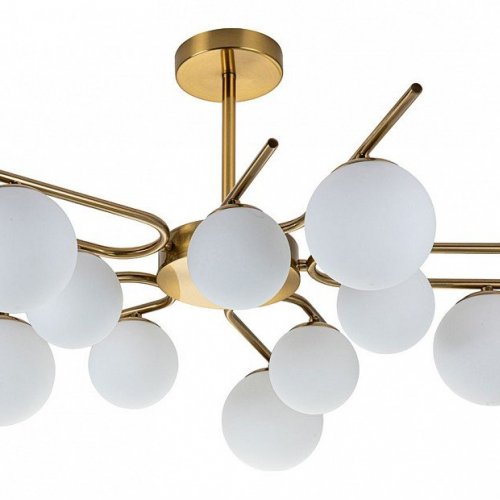Потолочная люстра Escada Sphere 642/10P Brass Потолочная люстра Escada Sphere 642/10P Brass
