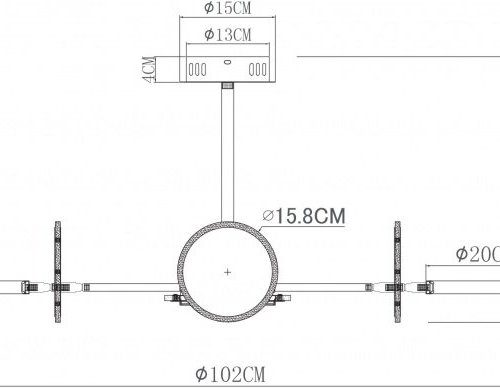 Потолочная люстра Arte Lamp Sienna A1363PL-6PB