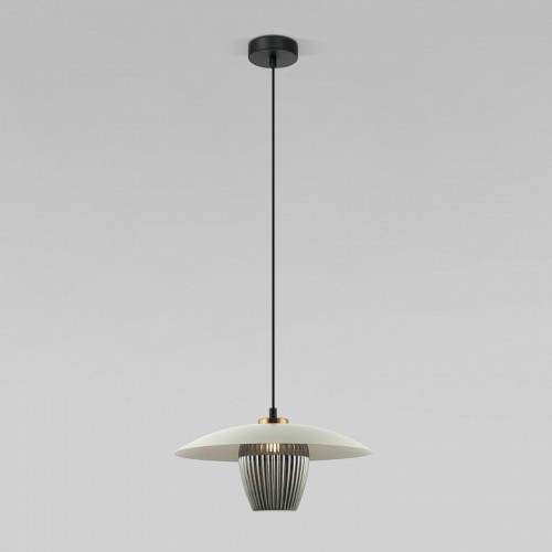 Подвесной светильник Eurosvet Kamari 50259/1 белый/дымчатый