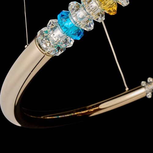 Подвесная люстра Tesla LE3064/800 GD/MU