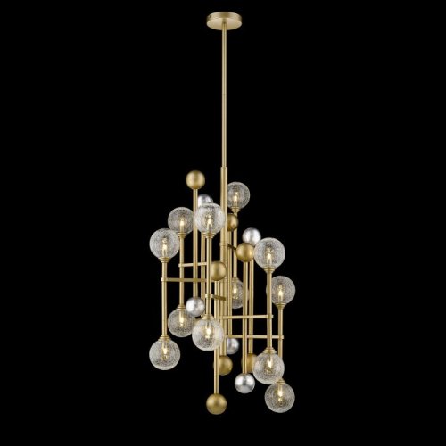 Потолочная люстра DeLight Collection Fluxus P68084-12 gold
