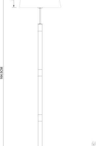 Торшер Arte Lamp Robert A5066PN-1BK