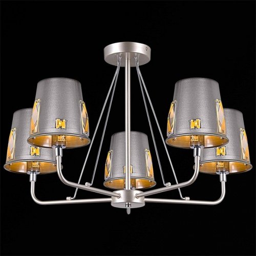 Подвесная люстра Illumico IL9407-5PSQ-29 CHS CR Подвесная люстра Illumico IL9407-5PSQ-29 CHS CR