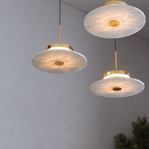 Подвесной светодиодный светильник Eurosvet Thasos 40342 LED латунь