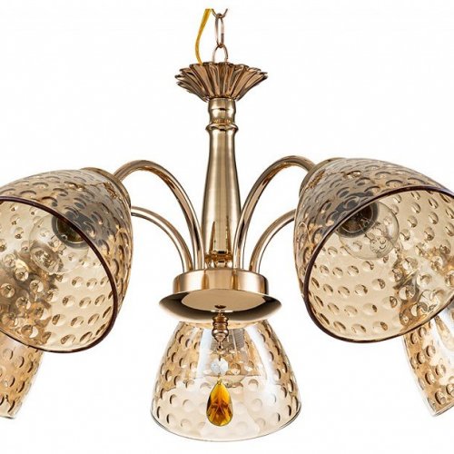 Подвесная люстра Escada Freesia 658/5PL Gold Подвесная люстра Escada Freesia 658/5PL Gold