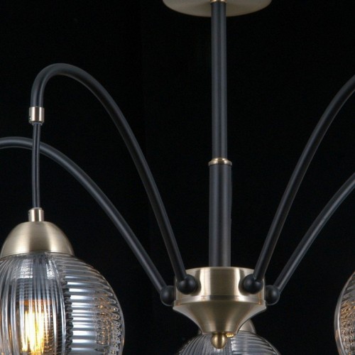 Потолочная люстра Illumico IL0433-5PSQ-79 BK AB