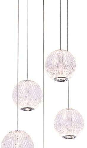 Подвесной светильник DeLight Collection Elliot Diamante MD20001012-5A chrome