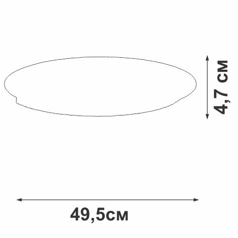 Потолочная люстра  V2096DT-0/1PL