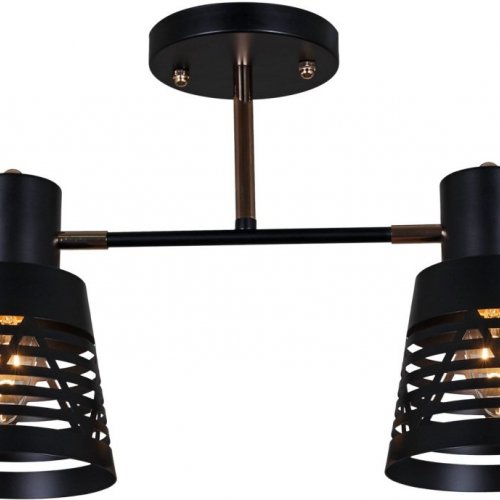 Потолочная люстра Reluce 06074-3.3-02 BK+FG