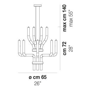 Подвесная люстра STARDUST STARDUST SP DOP Подвесная люстра STARDUST STARDUST SP DOP