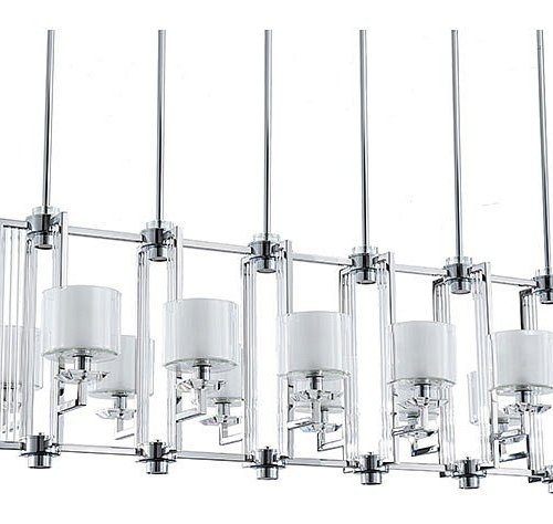 Подвесная люстра Newport 4408+6/S сhrome М0064730